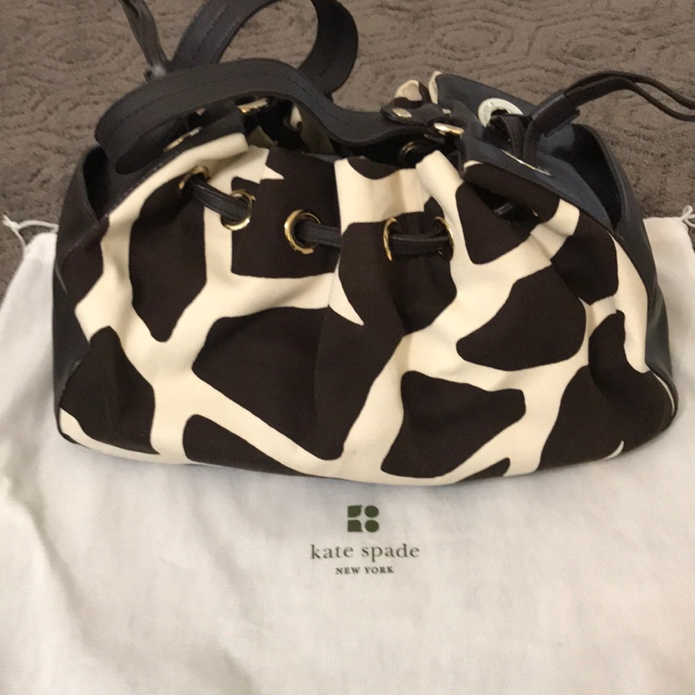 Beautiful vintage Kate Spade drawstring hobo